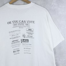 画像2: 90's "YOU CAN RUN YOUR MOUTH..." プリントTシャツ XL (2)