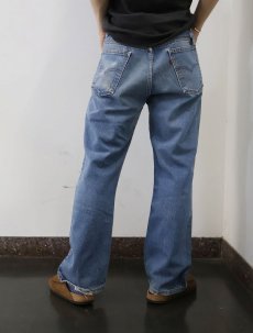 画像2: 90's Levi's 517 USA製 オレンジタブ ブーツカットデニムパンツ W35 (2)