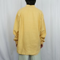 画像3: 90's BANANA REPUBLIC リネンシャツ L (3)