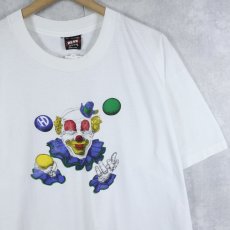 画像1: 90's USA製 ピエロプリントTシャツ XL (1)