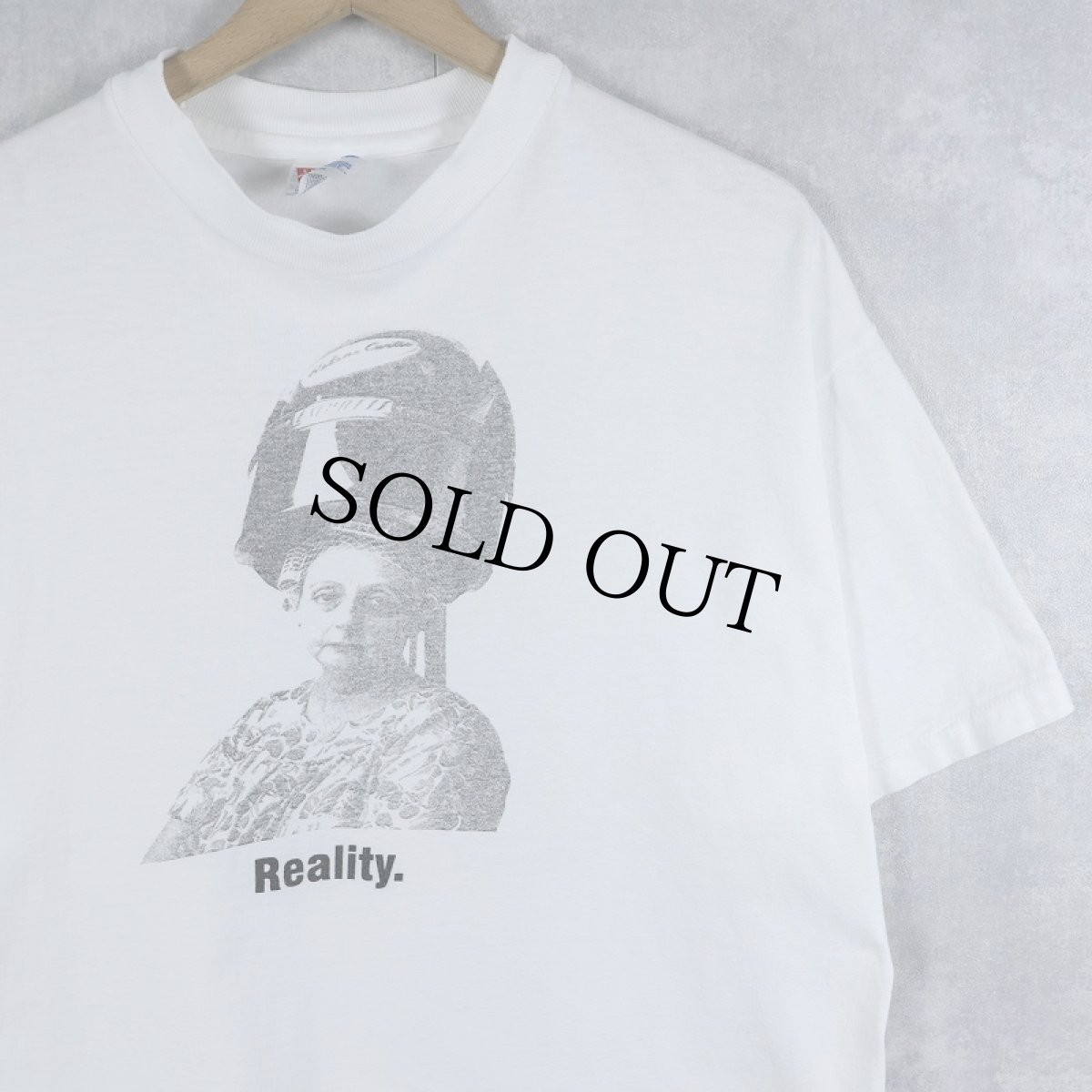 画像1: 90's USA製 "Virtual Reality!" フォトプリントTシャツ L (1)