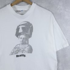 画像1: 90's USA製 "Virtual Reality!" フォトプリントTシャツ L (1)
