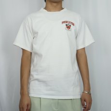 画像2: 90's USA製 "PRINCETON" プリントTシャツ M (2)