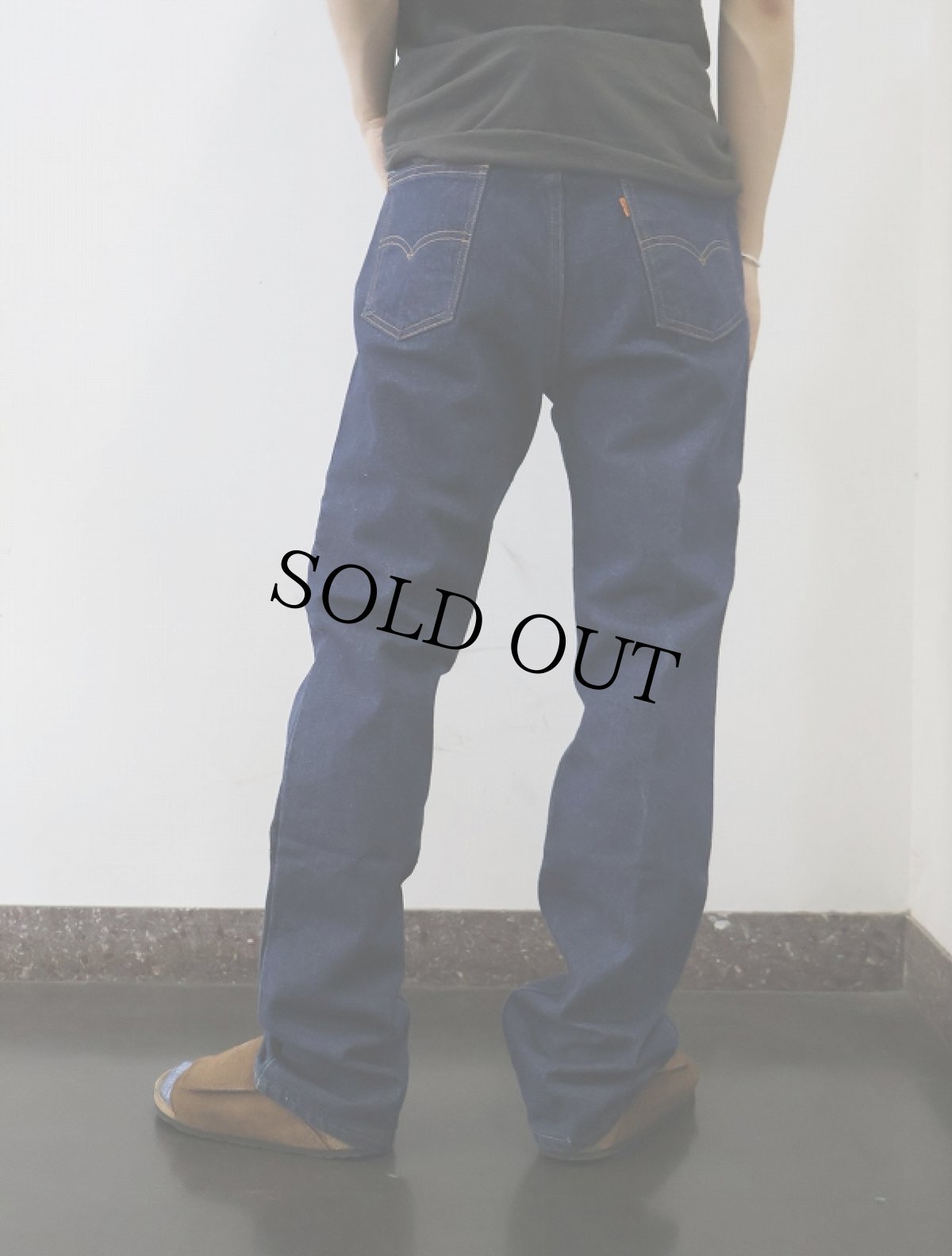 画像2: 2000's Levi's 517 USA製 ブーツカットデニムパンツ W34 (2)