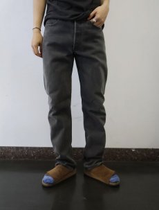 画像3: 90's Levi's 501 "サルファブラック" ブラックデニムパンツ W31 (3)