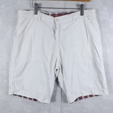 画像2: POLO Ralph Lauren チェック柄 リバーシブル コットンショーツ W37 (2)