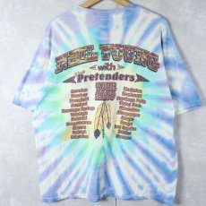 画像2: 2000's NEIL YOUNG "Summer Tour" タイダイ ミュージシャンツアーTシャツ XL (2)