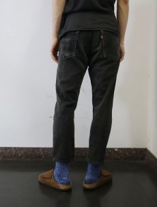 画像2: 【SALE】 2000's Levi's 505 "サルファブラック" ブラックデニムパンツ W31 (2)