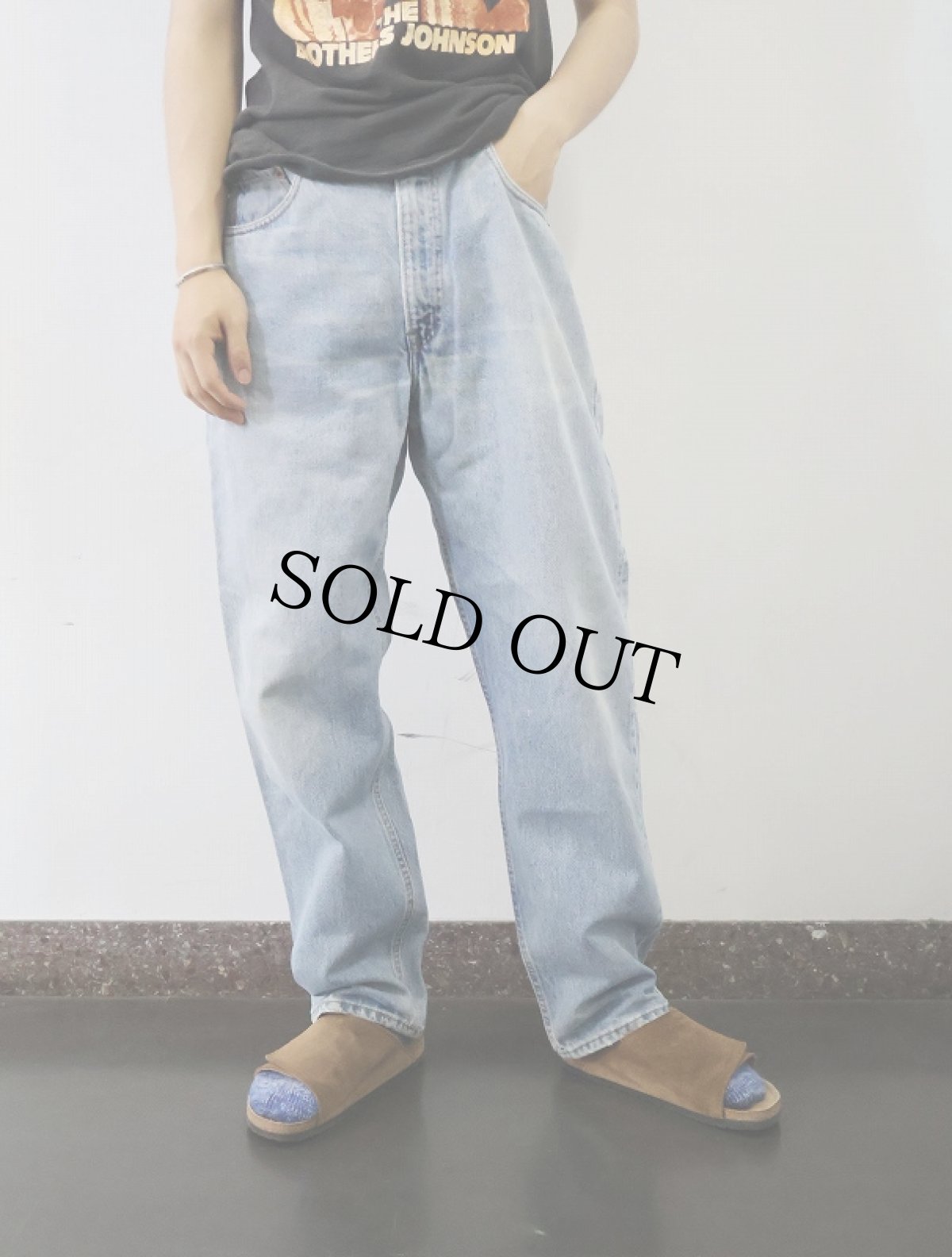 画像2: 90's Levi's 550 USA製 デニムパンツ W33 (2)