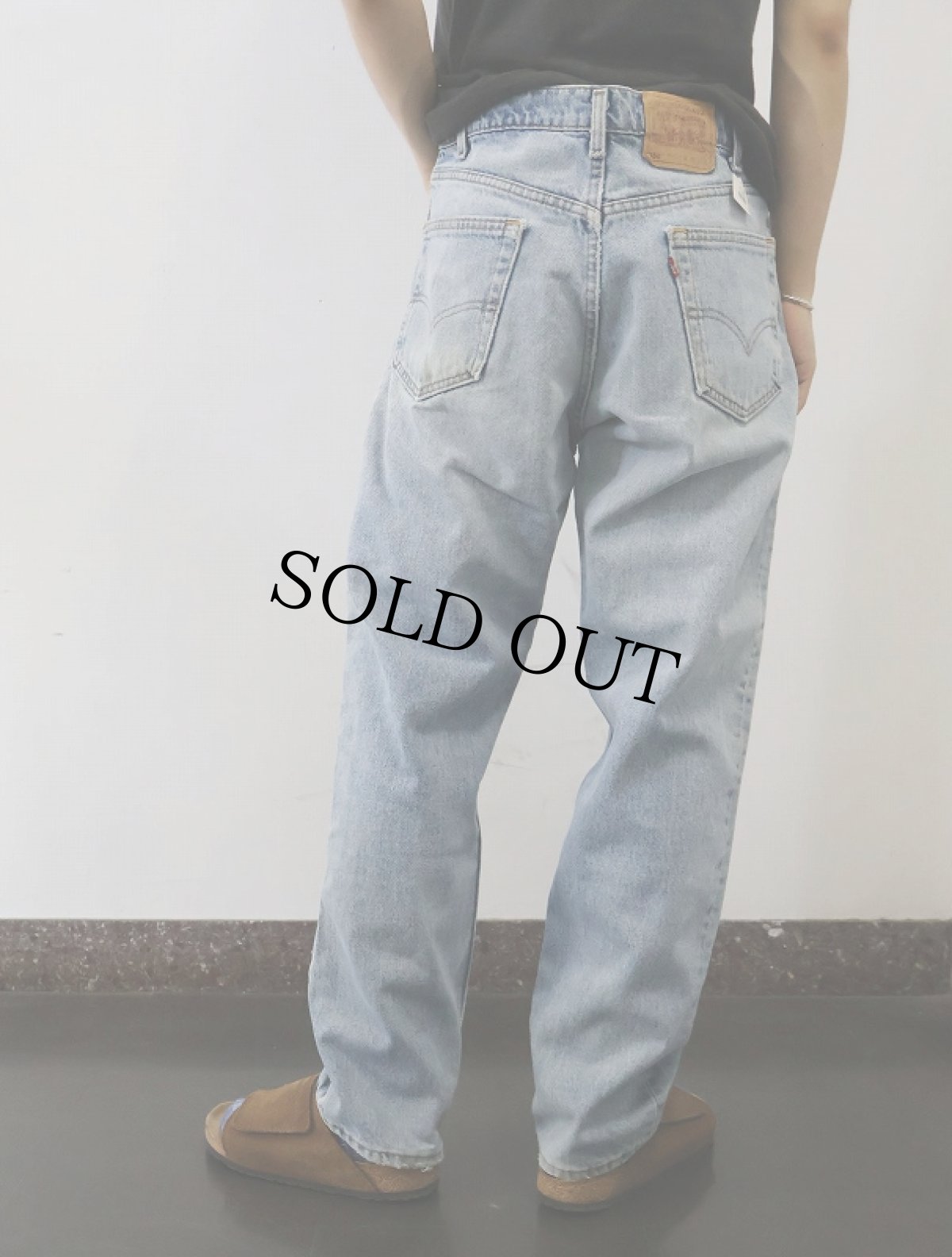 画像3: 90's Levi's 550 USA製 デニムパンツ W33 (3)
