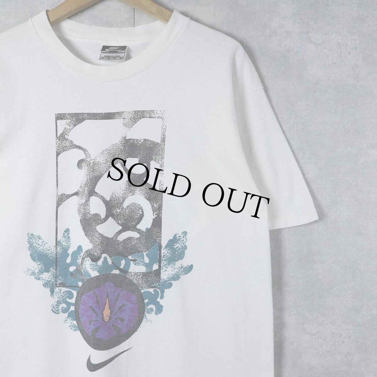 画像1: NIKE USA製 プリントTシャツ M (1)