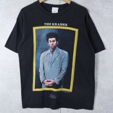 画像1: 90's Seinfeld "The Kramer" コメディドラマプリントTシャツ BLACK M (1)