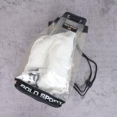 画像1: 90's POLO SPORT Ralph Lauren PVC クリアバッグ  (1)