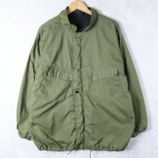 画像1: 80's U.S.MILITARY ケミカルプロテクティブジャケット LARGE (1)