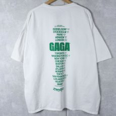 画像2: Lady Gaga "The Chromatica Ball" ツアープリントTシャツ XXL (2)