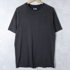 画像2: 90's USA製 イグアナ 大判バックプリントTシャツ BLACK M (2)