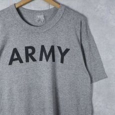 画像1: 80〜90's "ARMY" プリントTシャツ (1)
