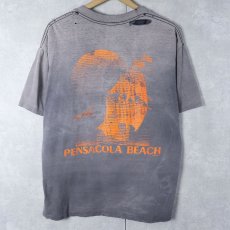画像1: 90's "PENSACOLA BEACH" プリントTシャツ  (1)