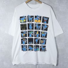 画像1: ロバイラスト シュールプリントTシャツ  (1)