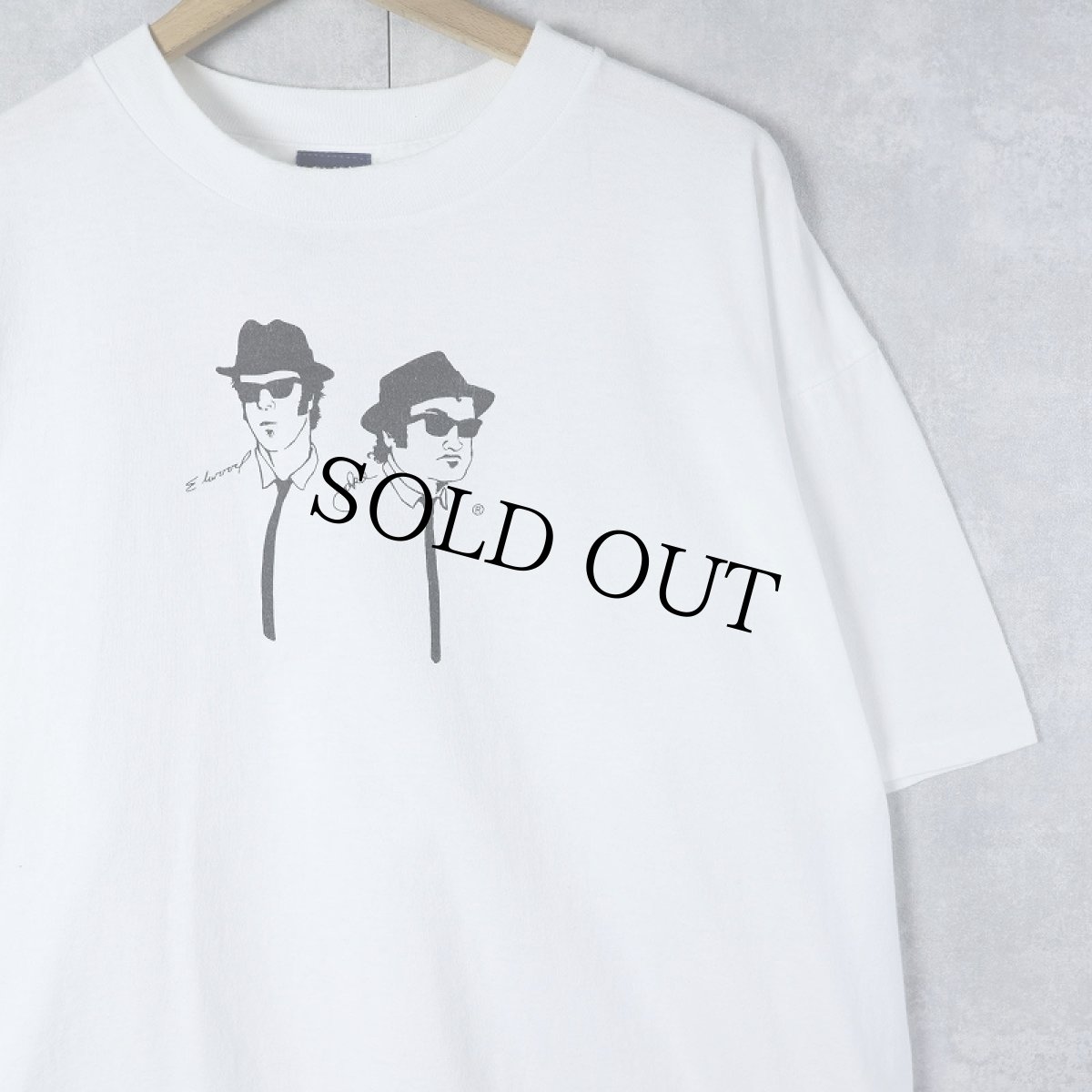 画像1: 90's THE BLUES BROTHERS USA製 "House of Blues" コメディ映画プリントTシャツ XL (1)