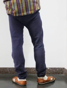画像2: 60's Champion REVERSE WEAVE タタキタグ USA製 スウェットパンツ 目無し NAVY S (2)