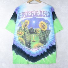 画像2: 90's LIQUID BLUE USA製 "GRATEFUL DEAD" タイダイ ロックバンドTシャツ L (2)