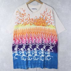 画像1: 90's LIQUID BLUE USA製 "GRATEFUL DEAD" タイダイ ロックバンドTシャツ XL (1)