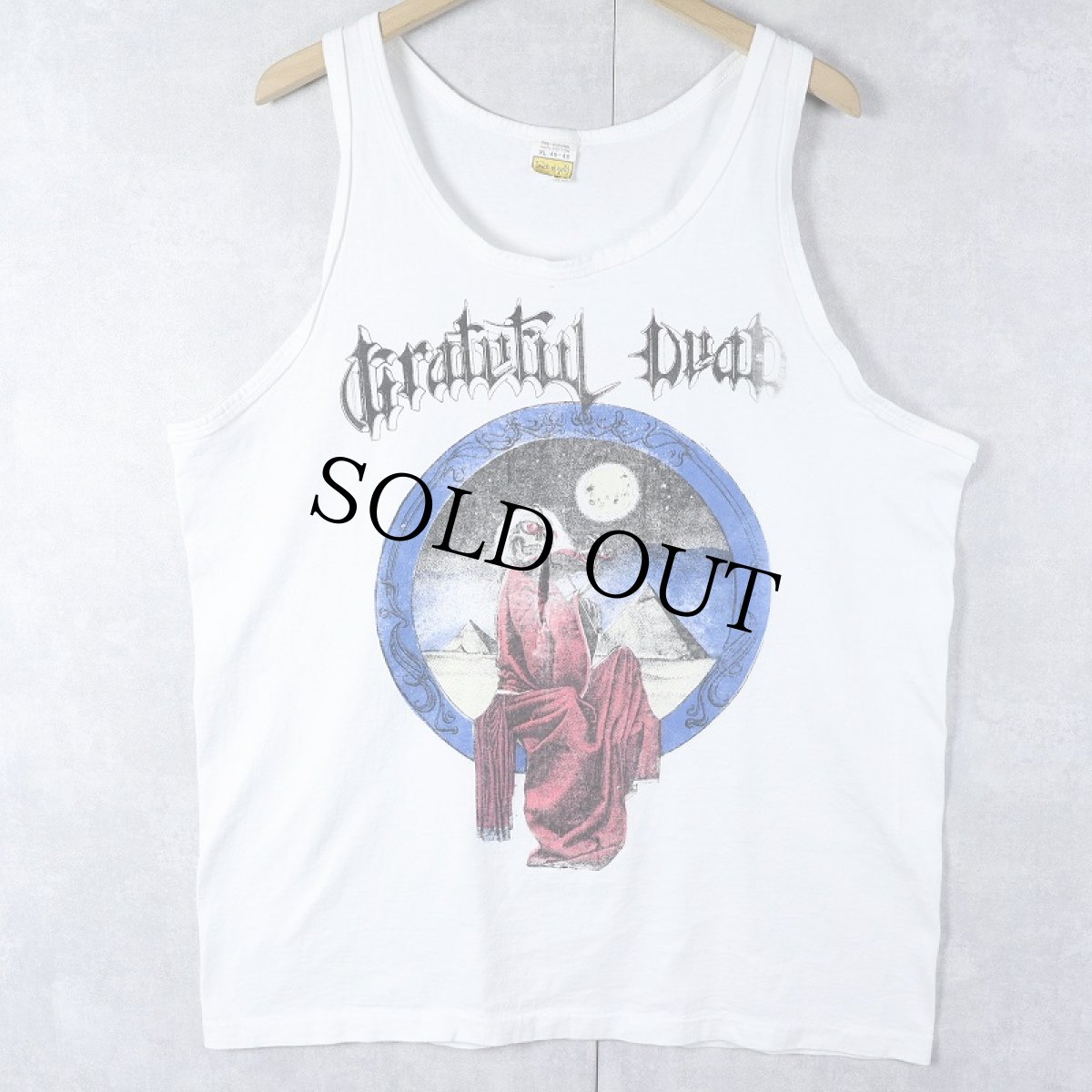 画像1: 80〜90's GRATEFUL DEAD USA製 ロックバンドタンクトップ XL (1)