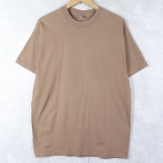 画像1: 90's BVD USA製 無地Tシャツ L (1)