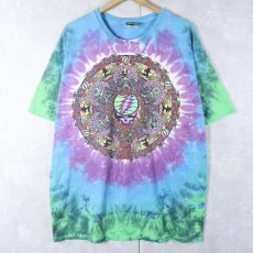 画像1: 2000's LIQUID BLUE "GRATEFUL DEAD" タイダイ ロックバンドTシャツ XL (1)