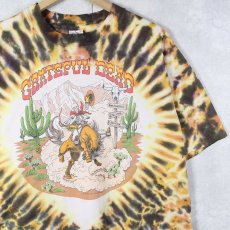 画像1: 90's GRATEFUL DEAD USA製 "SUMMER TOUR 1991" タイダイ ロックバンドTシャツ XL (1)