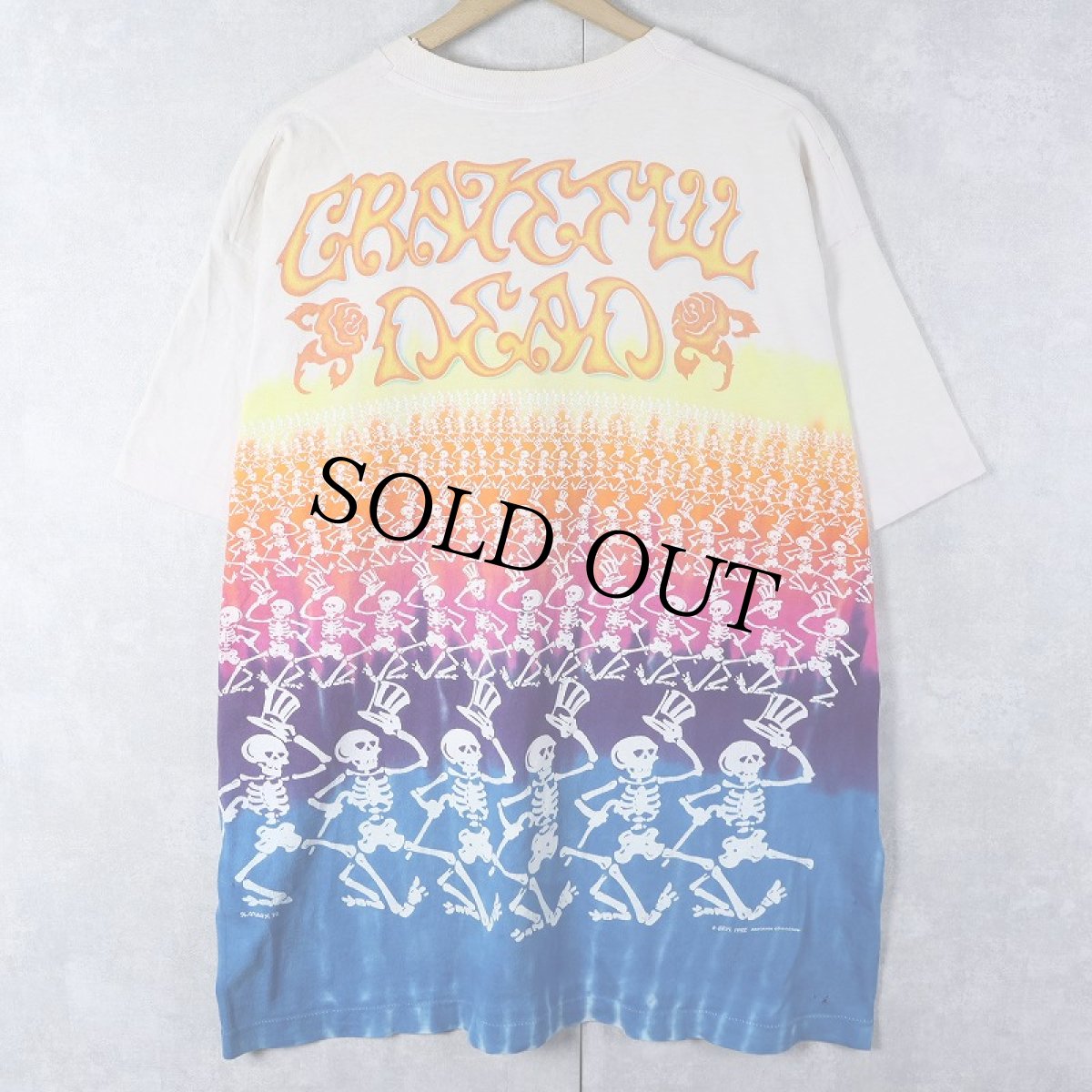 画像2: 90's LIQUID BLUE USA製 "GRATEFUL DEAD" タイダイ ロックバンドTシャツ XL (2)