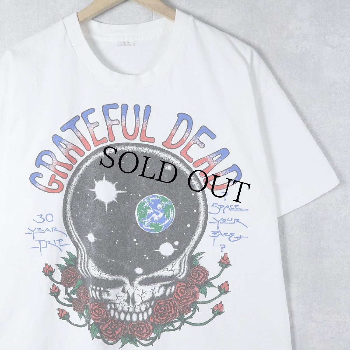 画像1: 90's GRATEFUL DEAD "TOU R SOUS" ロックバンドTシャツ (1)