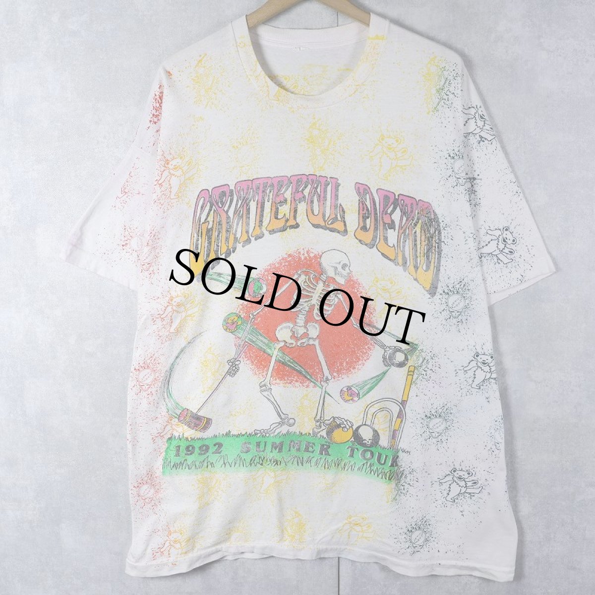 画像1: 90's GRATEFUL DEAD "1992 SUMMER TOUR" ロックバンドTシャツ XXXL (1)