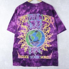 画像2: 90's GRATEFUL DEAD "SHAKE YOUR BONES" タイダイ ロックバンドTシャツ XL (2)