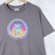 画像1: 90's GRATEFUL DEAD USA製 タイダイ ロックバンドTシャツ L (1)