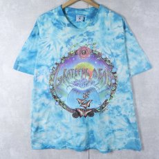 画像1: 90's GRATEFUL DEAD USA製 タイダイ ロックバンドTシャツ XL (1)