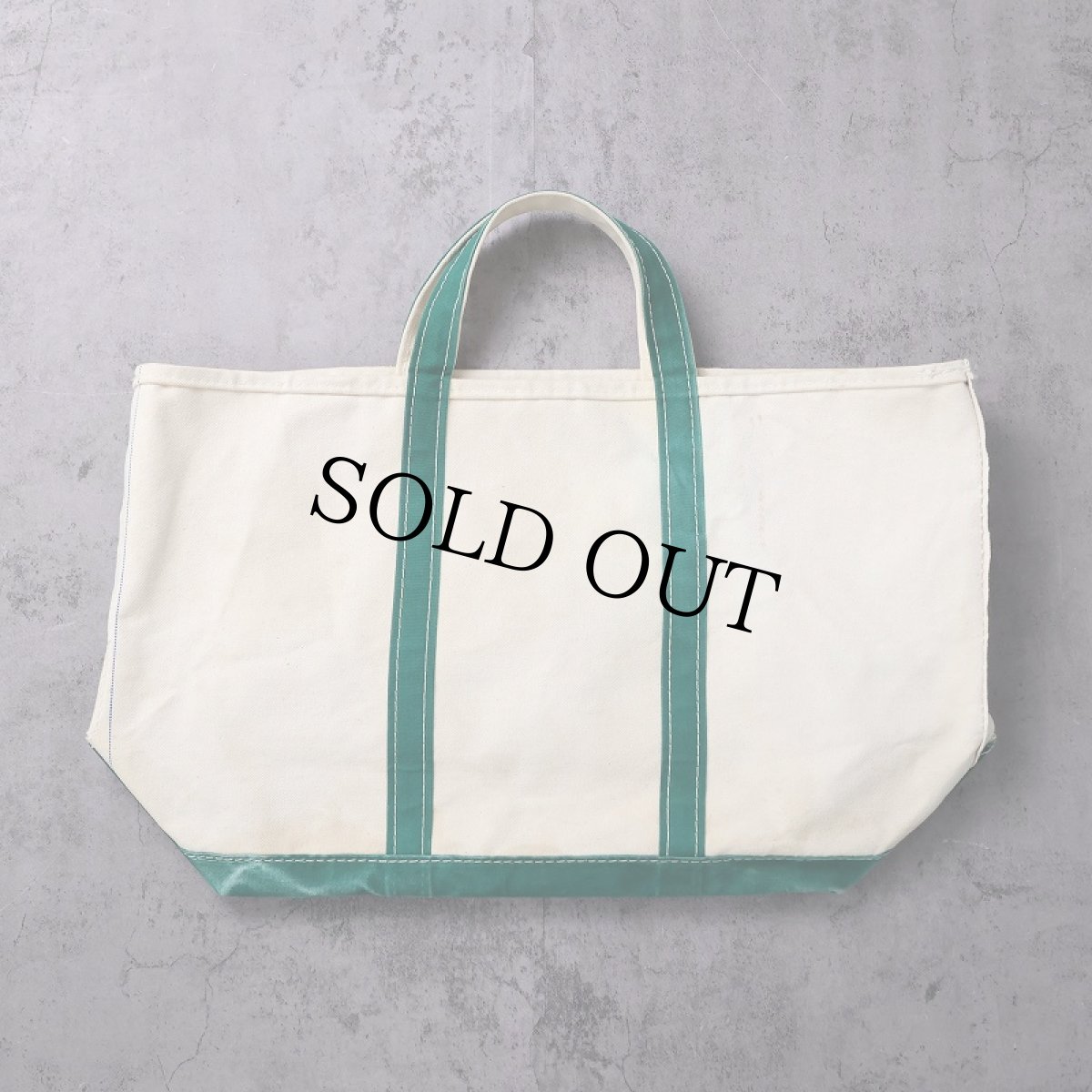 画像1: 80's L.L.Bean "BOAT AND TOTE" キャンバストートバッグ LARGE (1)