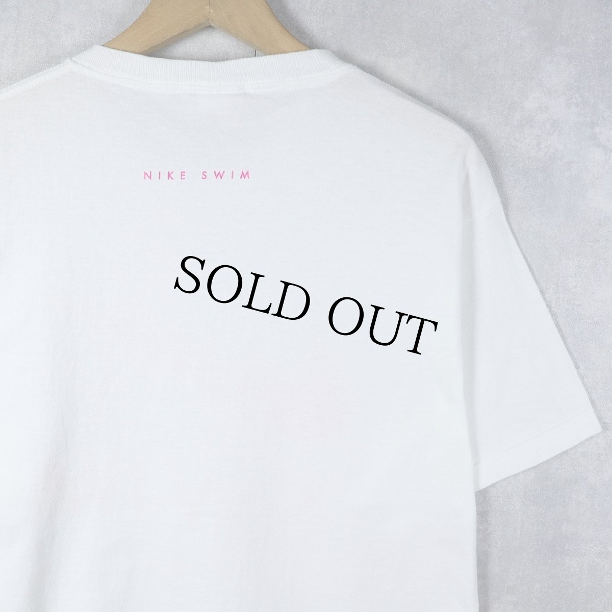 画像2: 90〜2000's NIKE USA製 "SWIM” ロゴプリントTシャツ M (2)