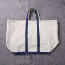 画像1: 80's L.L.Bean "BOAT AND TOTE" キャンバストートバッグ LARGE (1)