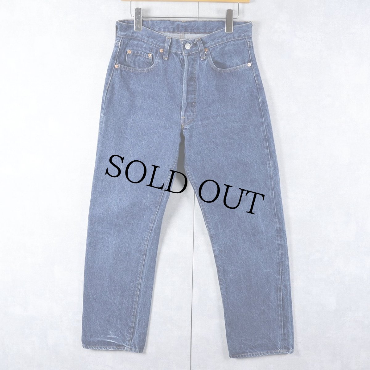 画像1: 70's Levi's 501 USA製 66後期 デニムパンツ W31 (1)