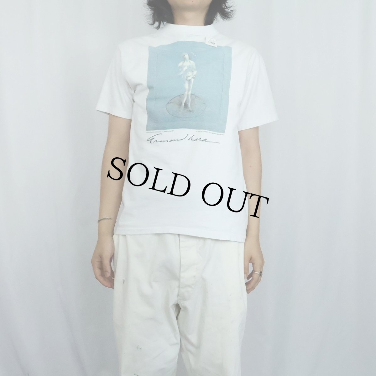 画像2: 90's Armond Lara "VENUS(Before Botticelli)" アートプリントTシャツ (2)