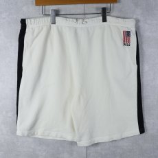 画像1: 90's POLO SPORT Ralph Lauren サイドライン スウェットショーツ L (1)