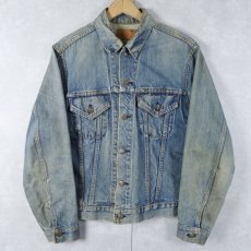 画像1: 60〜70's LEVI'S 70505 BIGE デニムジャケット (1)