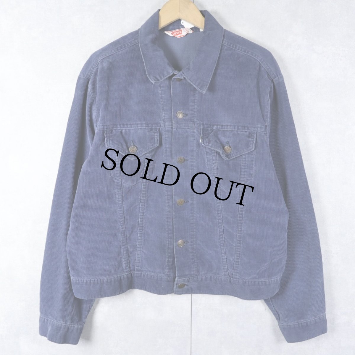 画像1: 70's Levi's USA製 コーデュロイジャケット SIZE46 (1)