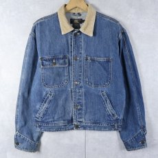 画像1: 90's Ralph Lauren RRL 三ツ星 USA製 デニムジャケット S (1)