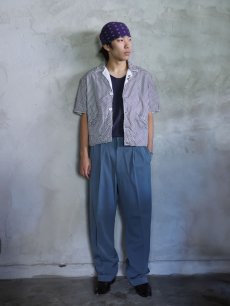 画像2: 60's Mr. Cabana 総柄 ビーチシャツ M (2)