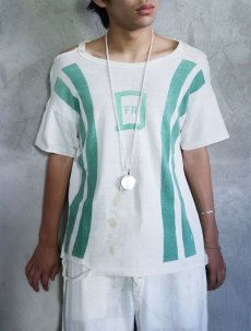 画像1: 【SALE】 50〜60's Russell Southern 染み込みプリントTシャツ XL (1)