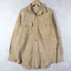 画像1: POLO Ralph Lauren スエードレザージャケット L (1)
