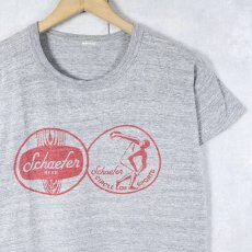 画像1: 60〜70's "Schaefer Beer" ビールメーカー プリントTシャツ (1)